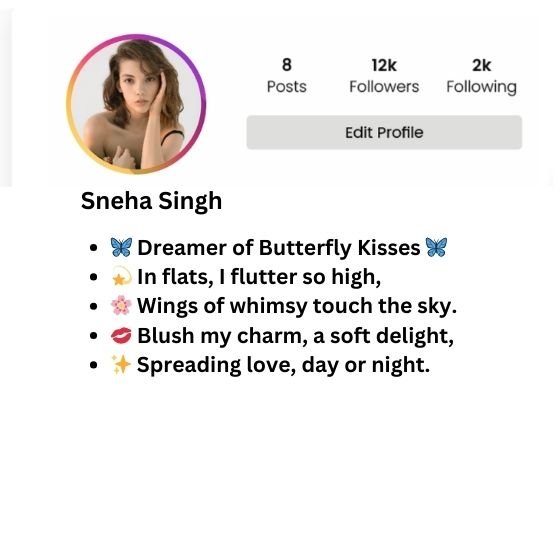instagram stylish bio for girl