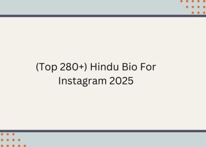 hindu bio