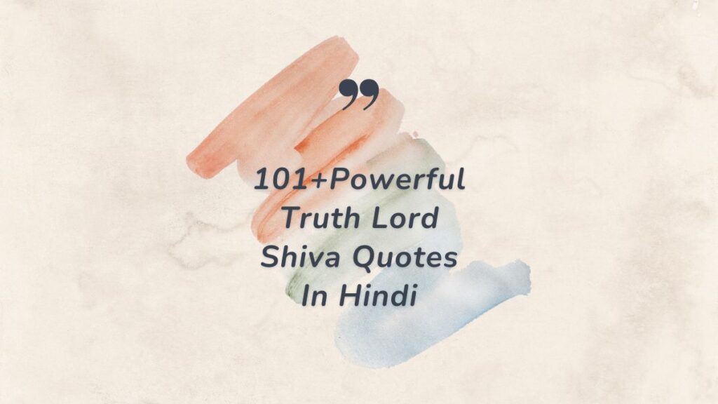 powerful truth lord shiva quotes