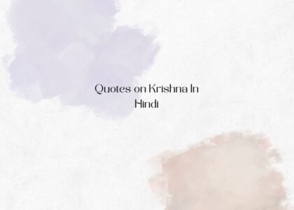quotes on krishna