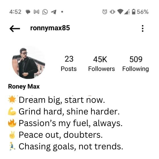 instagram bio for boys