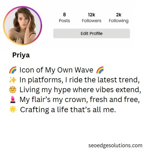 bio for instagram for girl