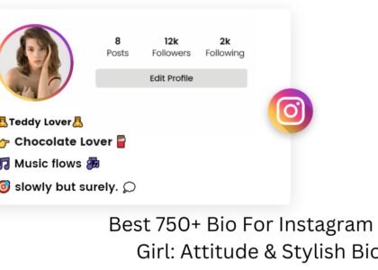 bio for instagram for girl