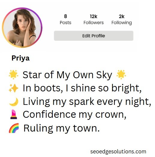 bio for instagram for girl