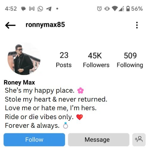 short bio for instagram for boy