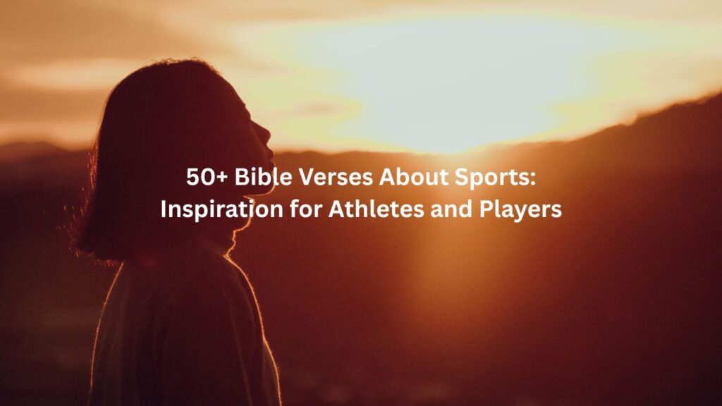 bible verses about sports
